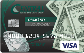 Visa Diamond Plus Cash Credit Card