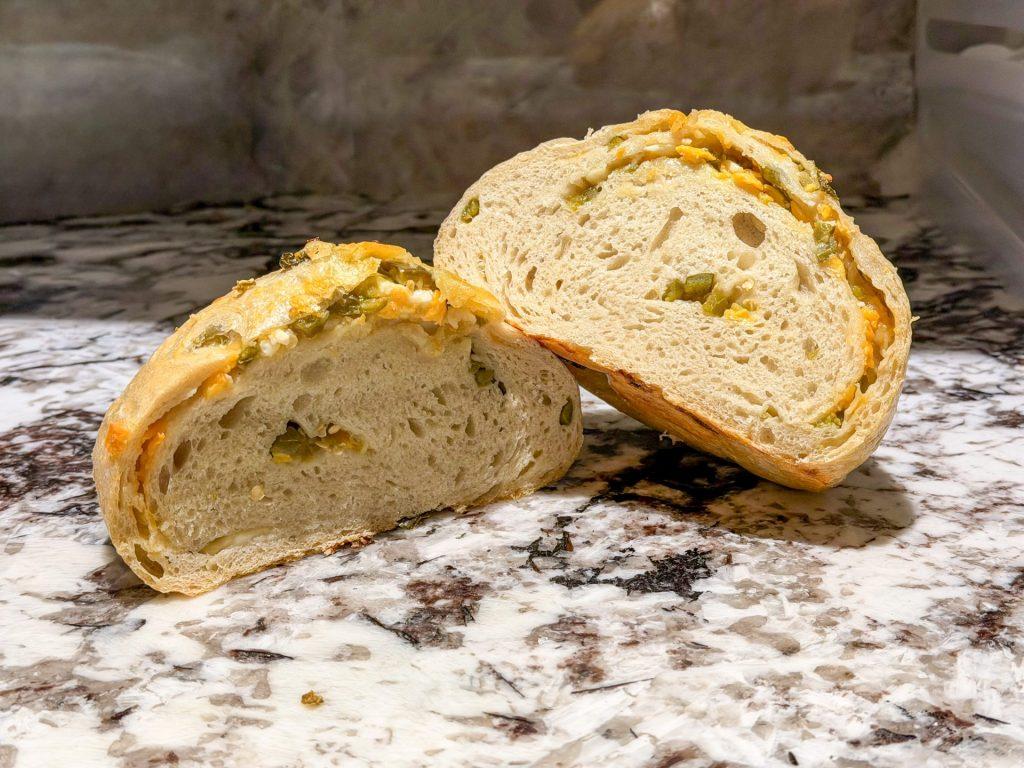 Cheesy jalapeno bread