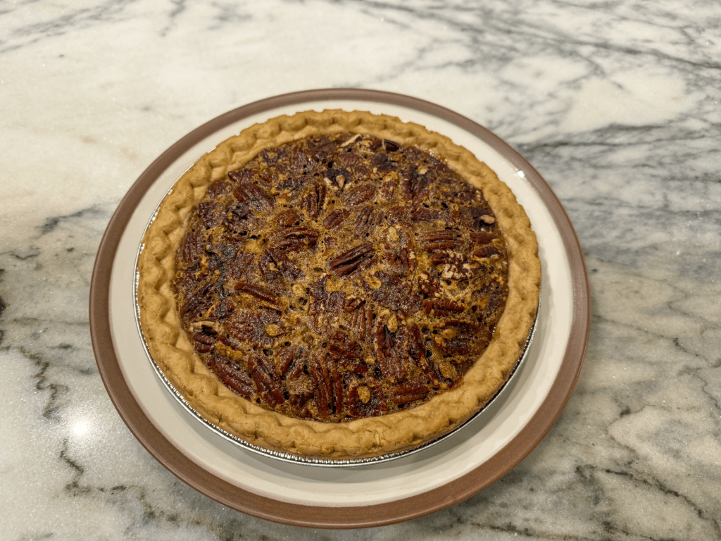 Chocolate chip pecan pie